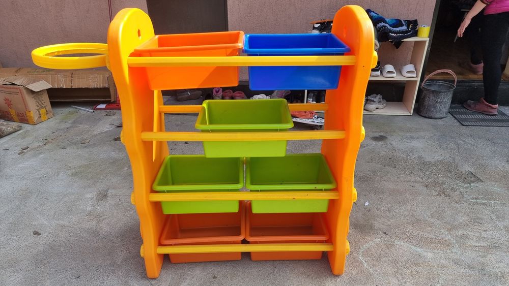 Детская полка для игрушек
