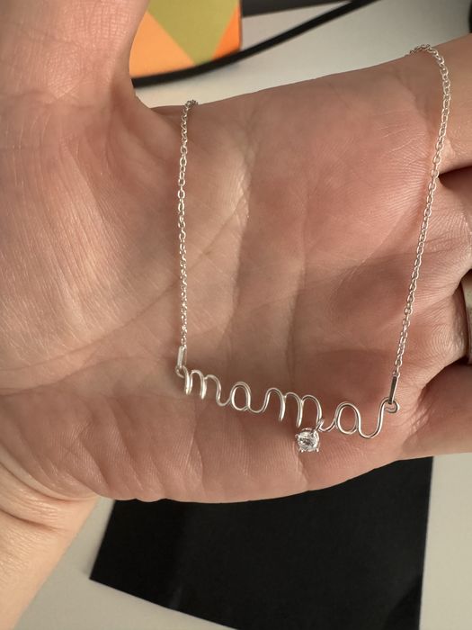 Mama lant argint lucrat manual