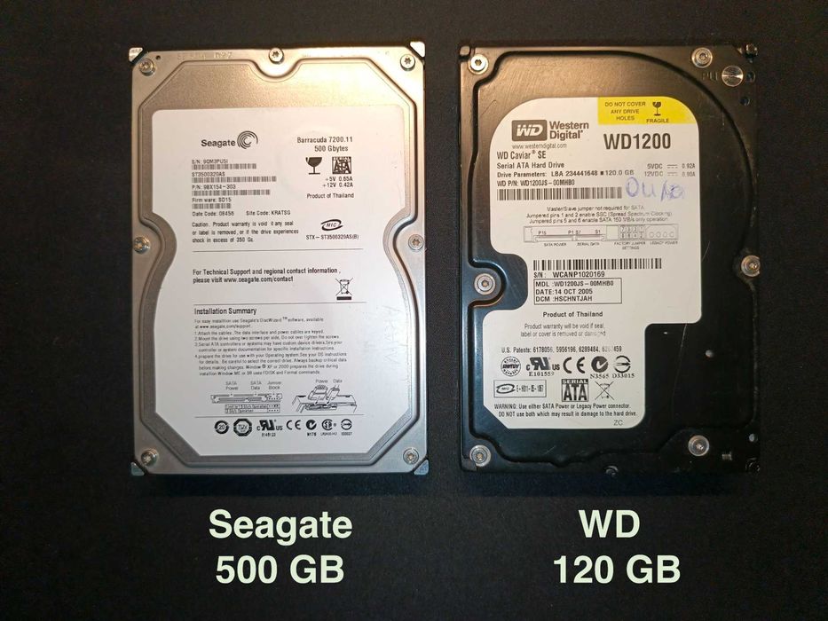 HDD - Samsung, WD, Seagate Б/У