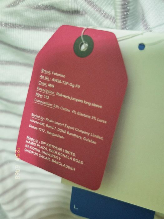 Новая водолазка для девочки