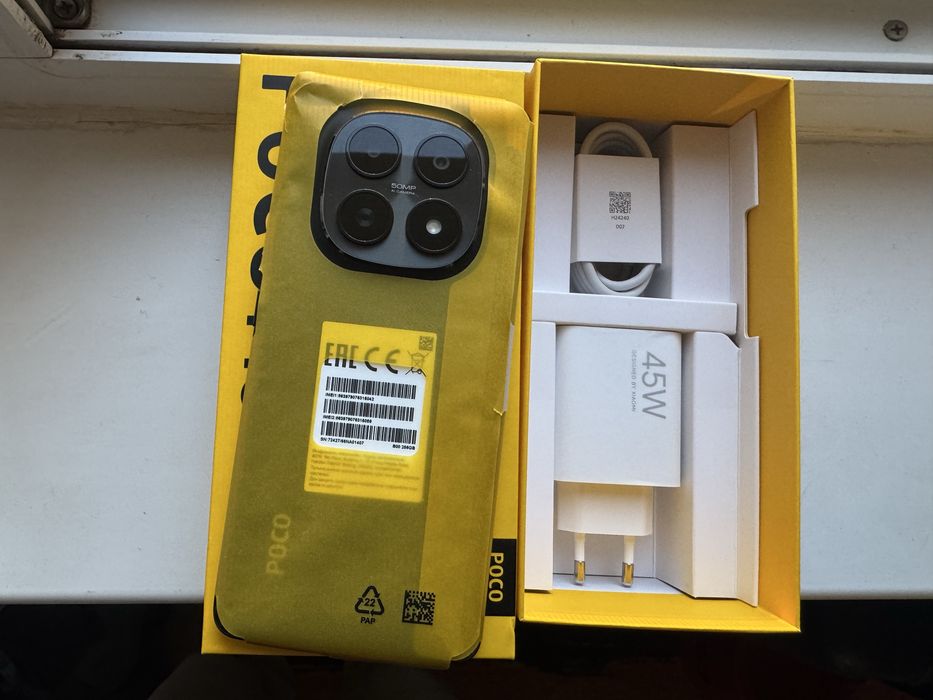 Новый Телефон Poco M8 5G 8/256GB