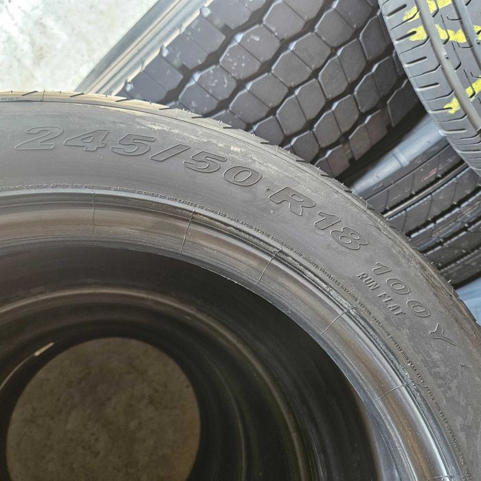 4 нови летни гуми 245/50R18 Pirelli PZero * RunFlat 100Y борд Germany