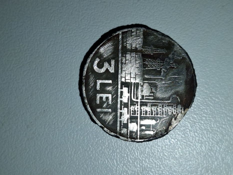 Moneda 3 lei 1966