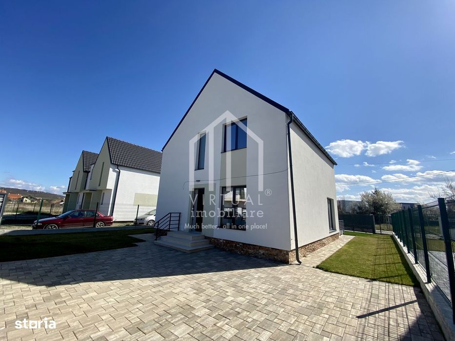 Casa individuala cu 4 camere, 415mp teren,la cheie, Cristian