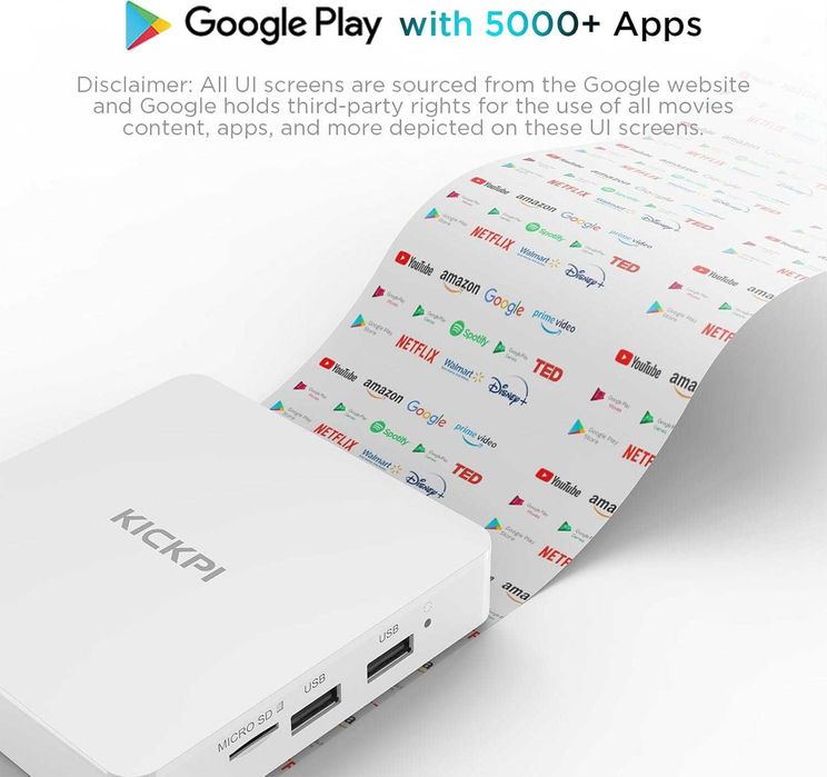 TV Box Tanix KICKPI KP1 Google TV14 Google&Netfliх certificat гаранция