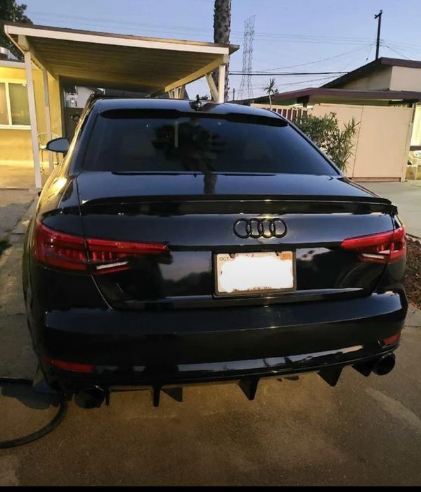 Eleron sport tuning lip codită luneta  compatibil Audi A4 B9 model M4 V style