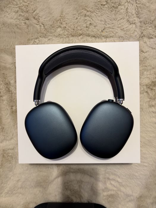 Airpods Max Midnight Black in stare buna, cu factura