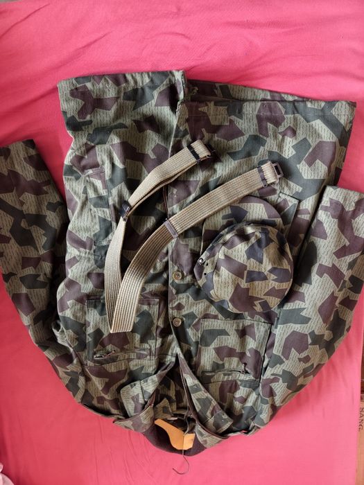 Камуфлаж, пълен комплект, яке Камуфлаж/шуба, панталон, риза, кепе и ко