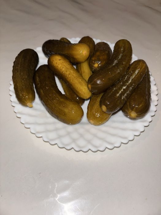 Огурцы соленые хрустящие