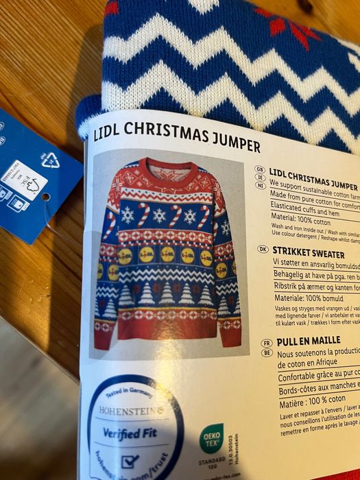 LIDL Коледни пуловери