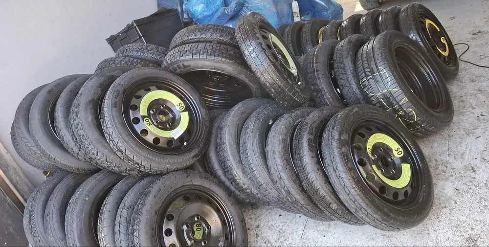 Roata Rezerva Slim Audi BMW Dacia Suzuki Mercedes Benz Toyota Lexus Mazda Honda Hyundai MG Ssangyong  Skoda Seat Vw Volkswagen Opel