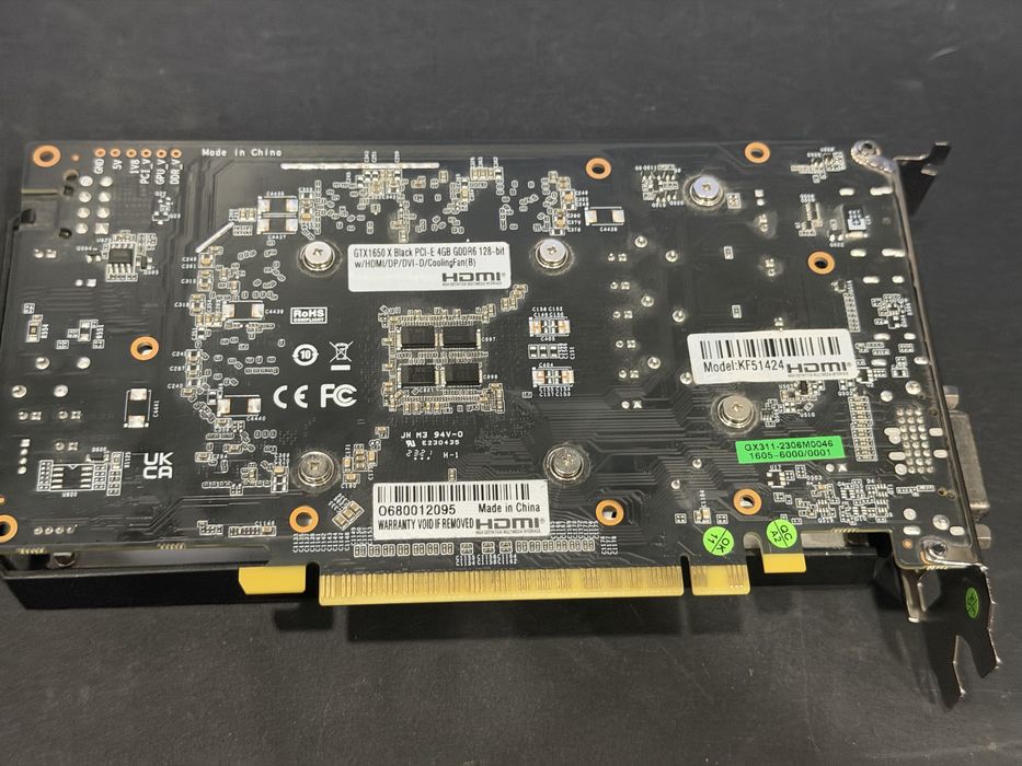 Продам видео карту gtx 1650