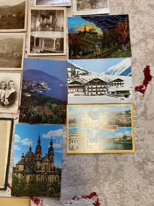 Lot 23 poze fotografii vechi 5 carti postale vechi WWII, din 1900-1960