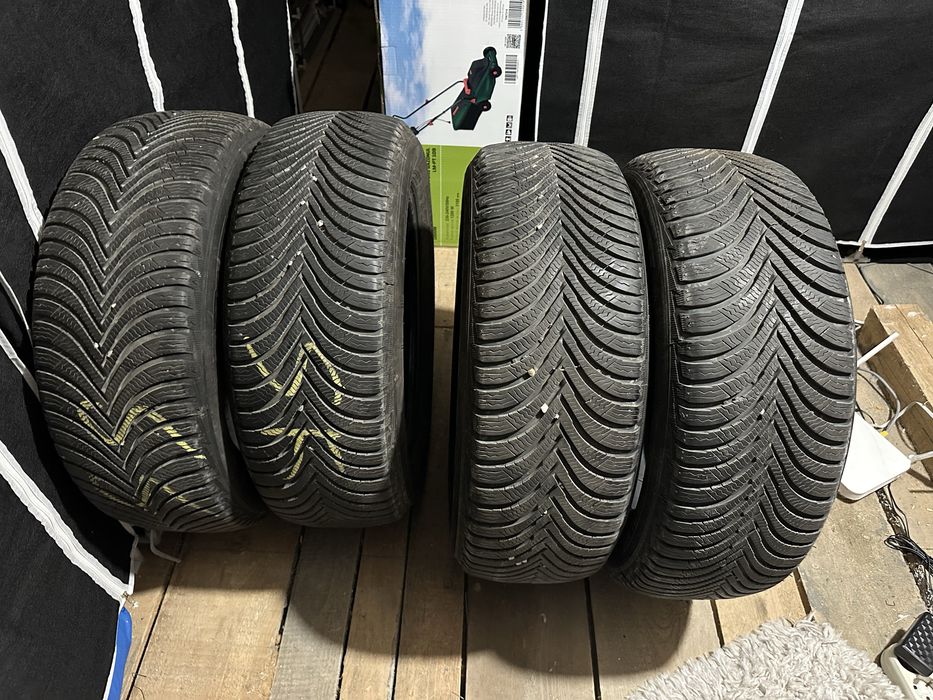 4 anvelope iarnă Michelin Alpin 5 205/55 R16 91H – puțin rulate