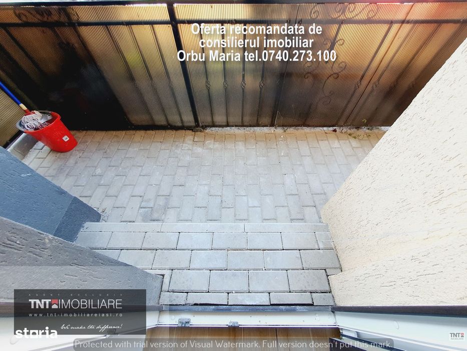 Apartament 2 camere de inchiriat Iasi bloc nou zona Pasarela Bucium
