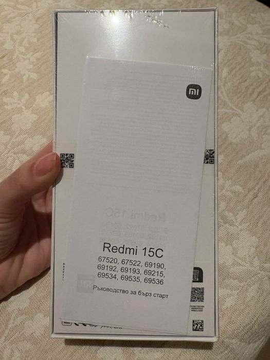 Redmi 15c чисто нов