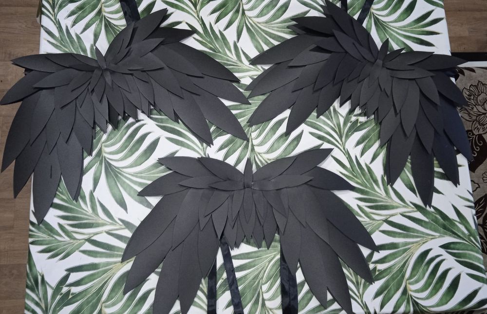 Крылья Ангела белые, черные, серые, жёлтые