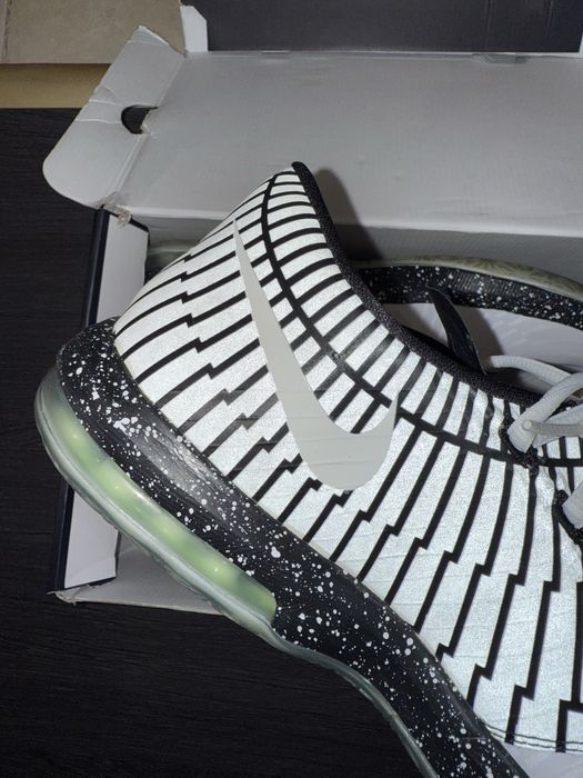 Баскетболни обувки Nike KD 6 ID "White & Black"