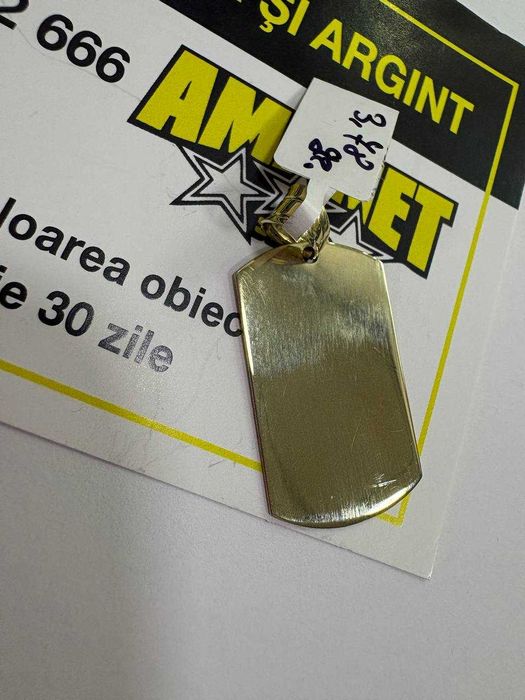 Pandant Tablita Aur 14K (ctg)staramanet