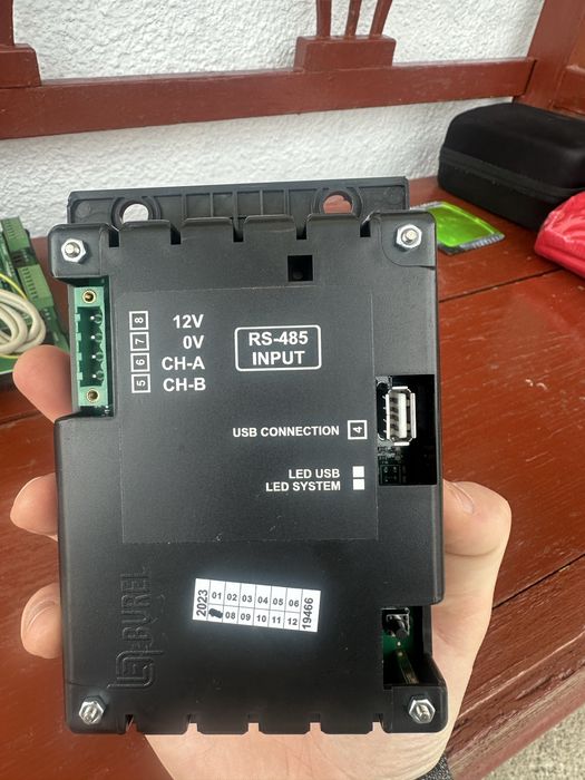 Display Burel + sursă Mean Well 24V + RS485 – sistem automatizare