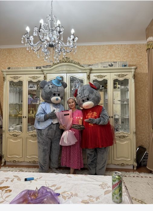 Прокат мишка тедди