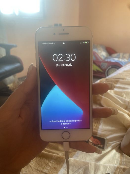 Iphone 7 silver 32 GB (Blocat în rețea)