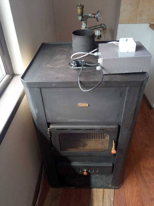 Камина със водна риза Прити!