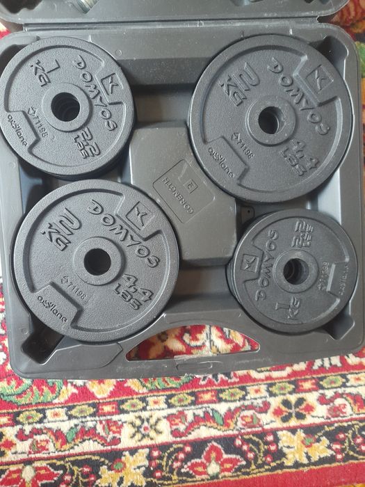 Set de gantere Domyos 20kg ( 44lb )