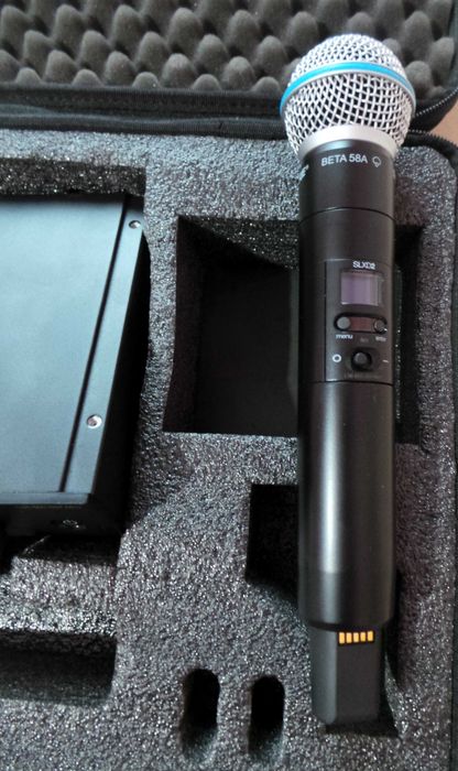SHURE SLXD 24Е Beta 58
650 - 694 MHz Безжичен Микрофон