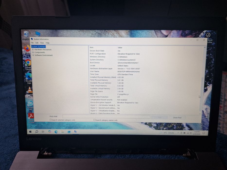 Laptop Lenovo IdeaPad