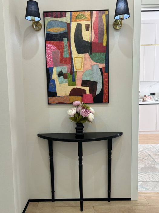 Консольный столик черный