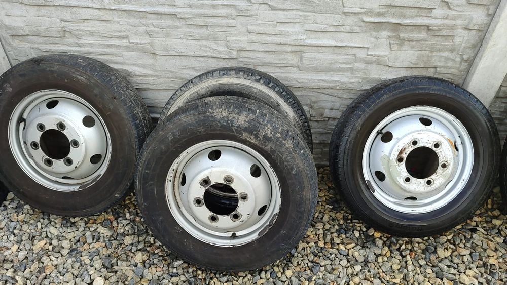 Jante cauciucuri Iveco Daily 65c15 punte simpla 16 inch