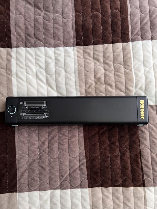 Imprimanta portabila termica Smart, fara tus, 30 coli incluse