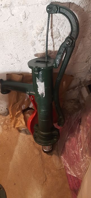 Pompa apa manuala cu sport si mufa rapida