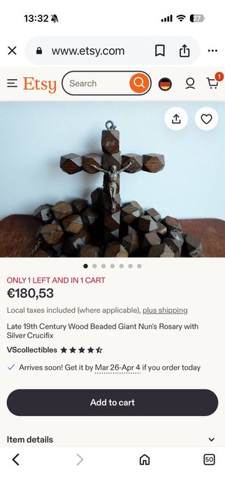 Rosary mari de calugar