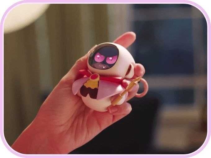 Eiliko AI Charm Bot — мини-робот-брелок с эмоциями