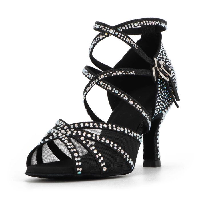 Салса обувки на ток, 7,5 см ток