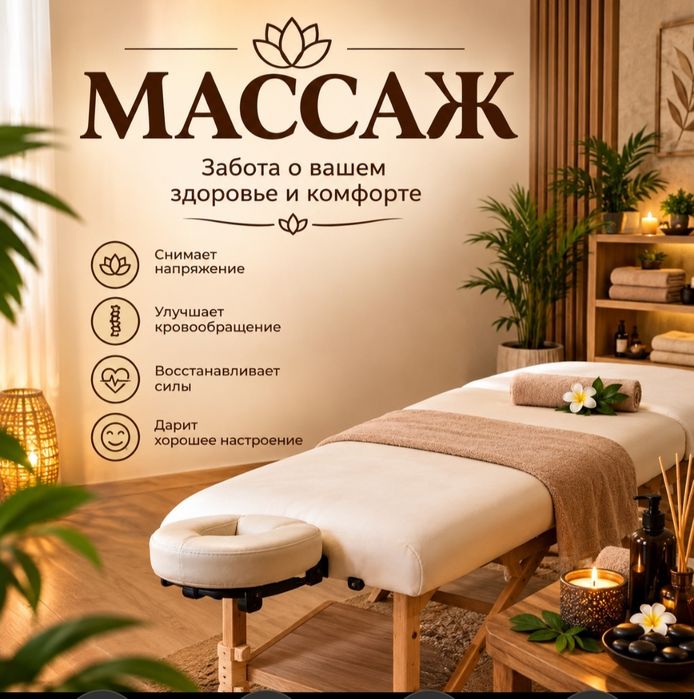 Классический и спортивный массаж, мастер мужчина с выездом на дом