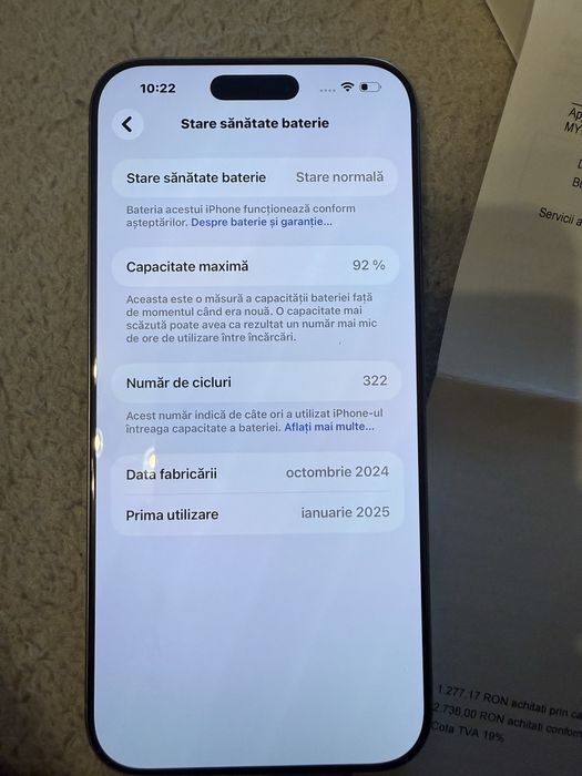 Iphone 16 Pro Max 256 GB impecabil