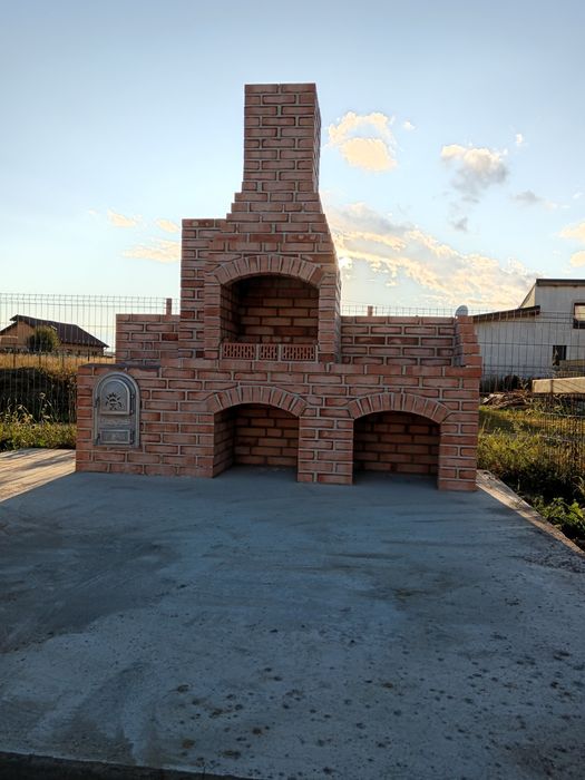 Noii modele de grătare din cărămidă aparentă!