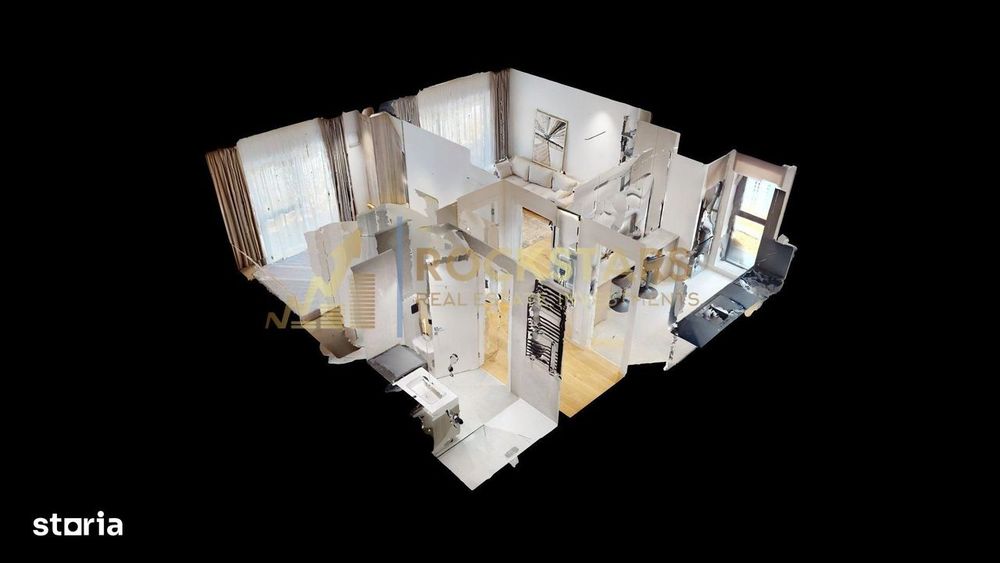 Studio Dublu | 2 camere | Nusco City Park | Etaj 1 | Mobilat | TVA ded