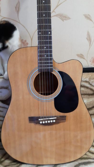 Профессиональная  гитара . Новая . С чехлом