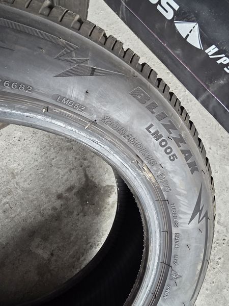 205/60/16 BRIDGESTONE 4бр