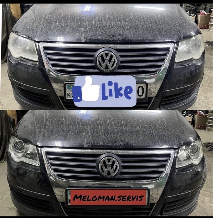 Ремонт оптики Установка би-лед