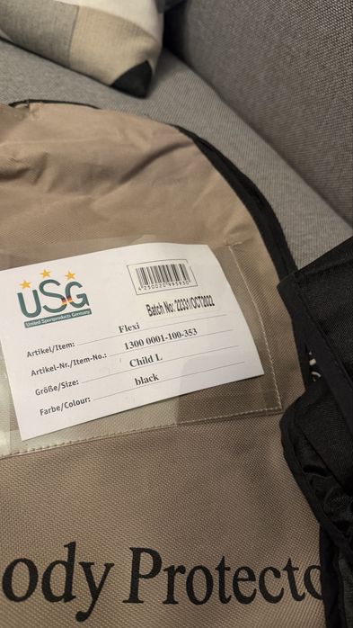 Vestă de protecție echitație copii USG Flexi – mărimea L, stare foarte bună