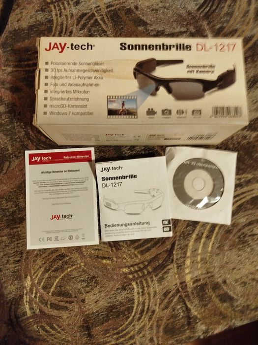 Шпионски очила с камера