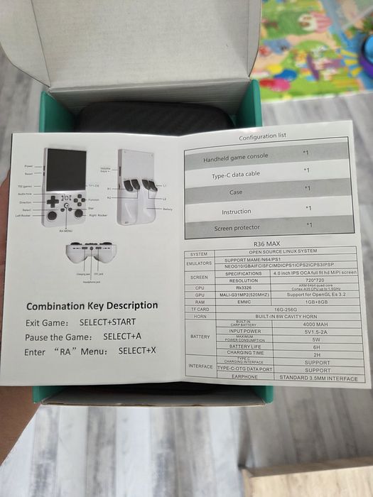 Consola Jocuri R36Max