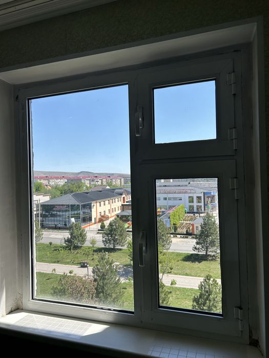 Окна высокого качества материал белый алюминиевые