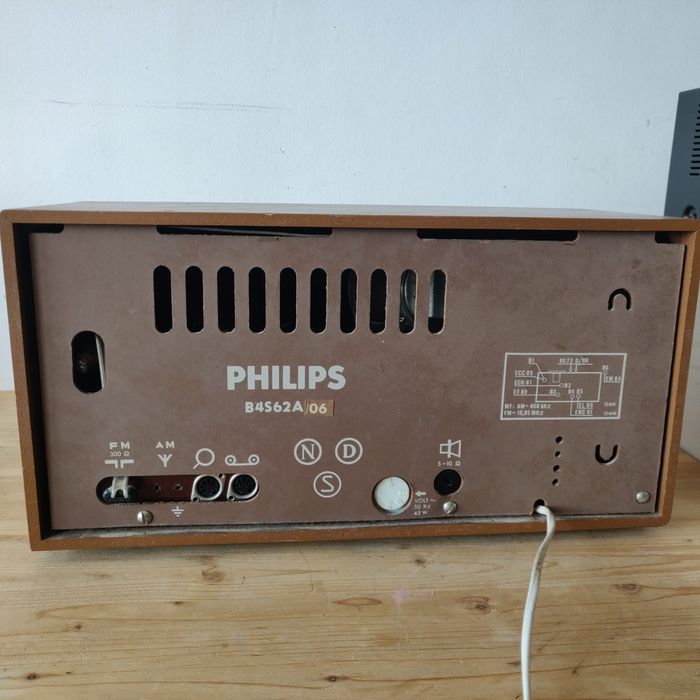 Radio/lampi/Philips B4S62A-defect-VANDUT-