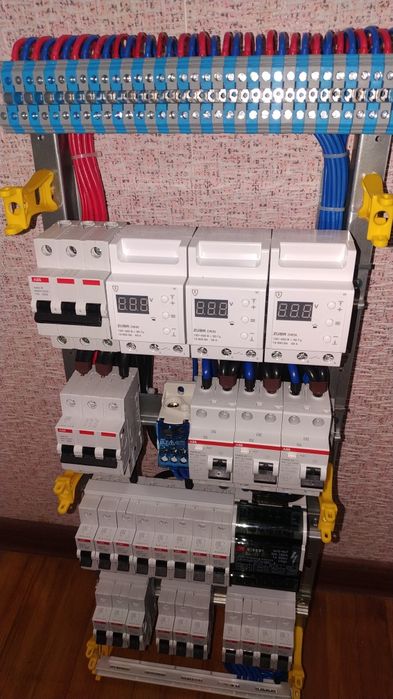 Сборка щитов , автоматизация, электромонтажные работы